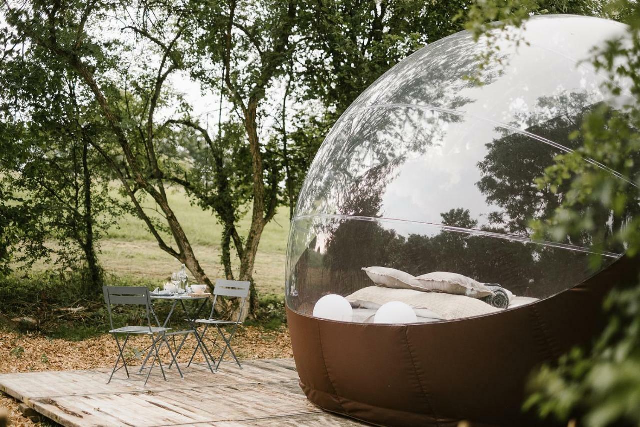 La Bulle De La Ferme Du Ry Hotel Dinant Buitenkant foto